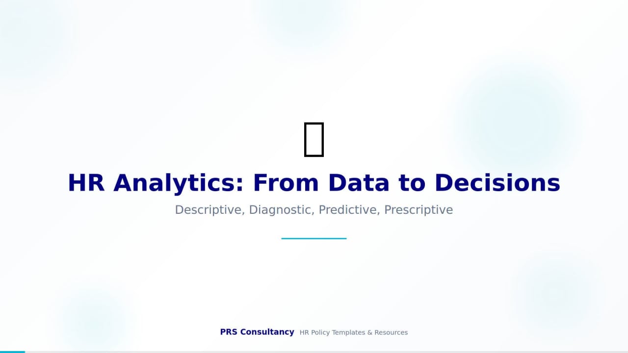 HR Analytics: From Data to Decisions
