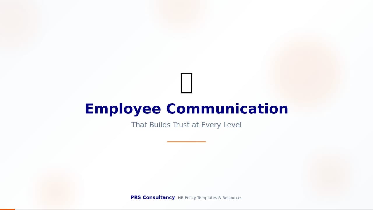 Employee Communication That Builds Trust