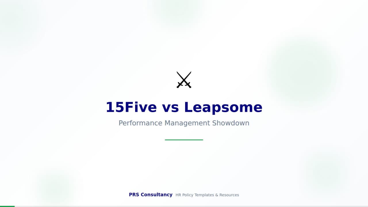 15Five vs Leapsome: Performance Showdown