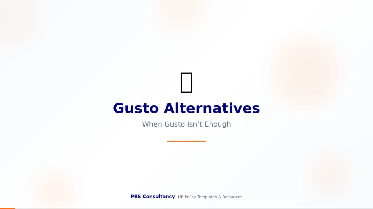 Gusto Alternatives: Payroll Options for Growing Teams