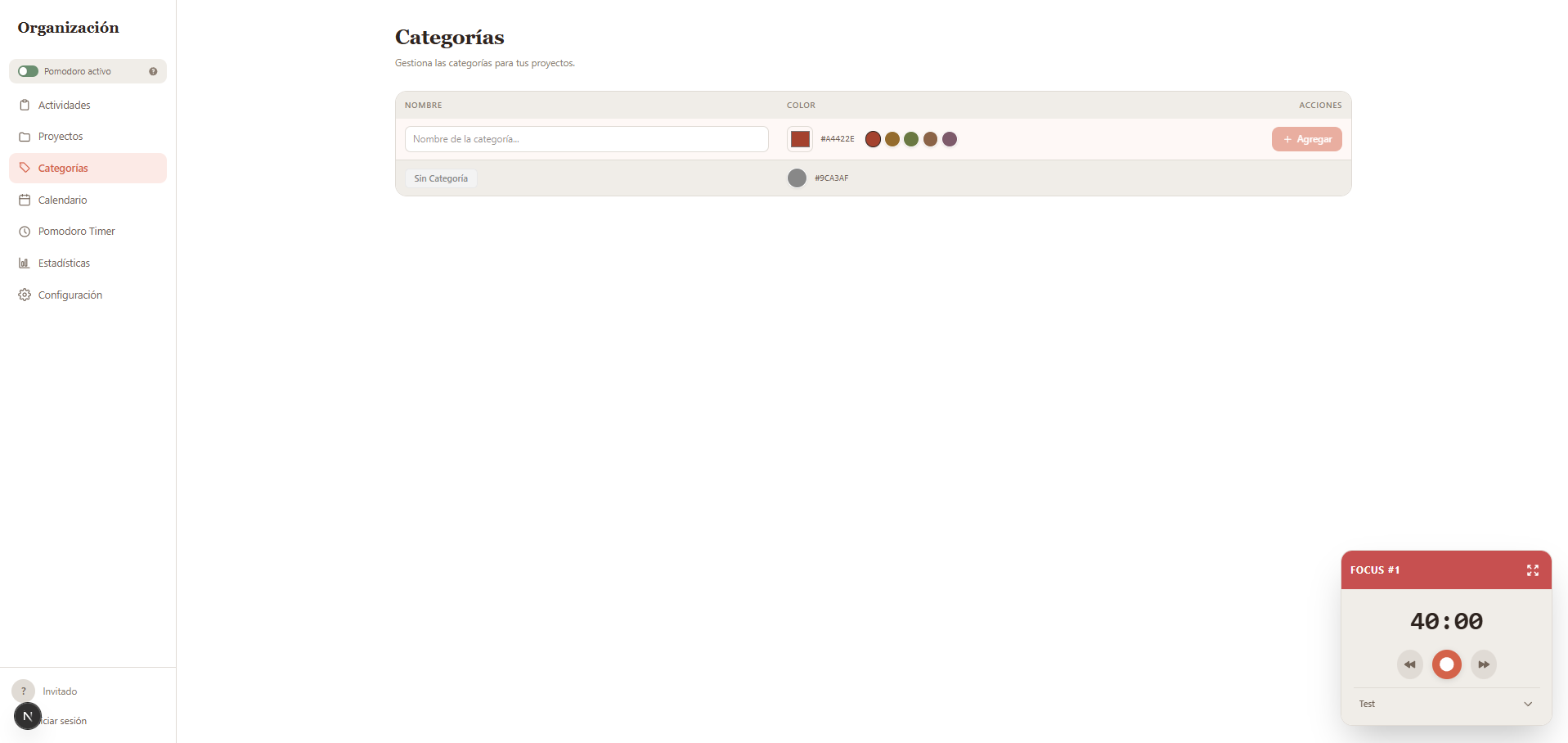 Categories
