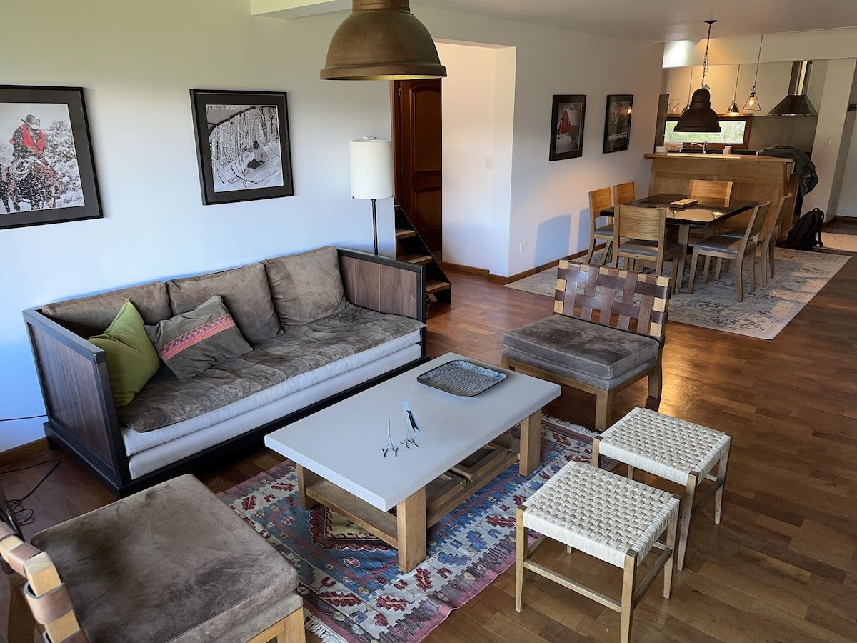 Departamento en Arelauquen con excelentes vistas - Casa en alquiler en Arelauquen Golf & Country Club, Bariloche