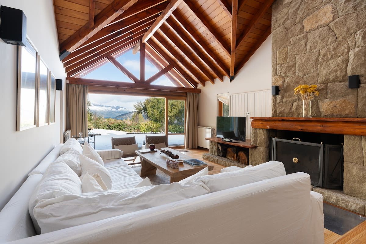 Arelauquen, bosque, naturaleza y vistas. - Casa en alquiler en Arelauquen Golf & Country Club, Bariloche