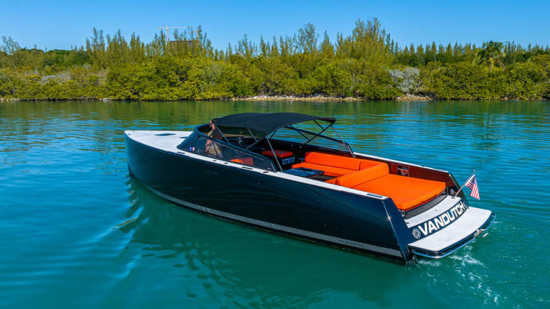 40' VanDutch luxury yacht charter Miami