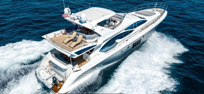 70' Azimut Days Like This luxury yacht charter Miami