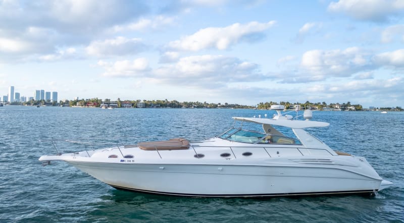 48' SeaRay Poseidon luxury yacht charter Miami