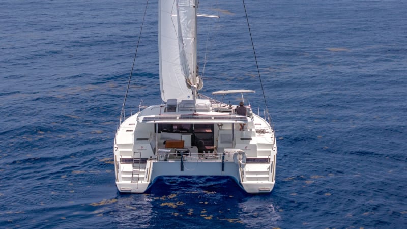 50' Peach Paradise Sail Cat photo 8