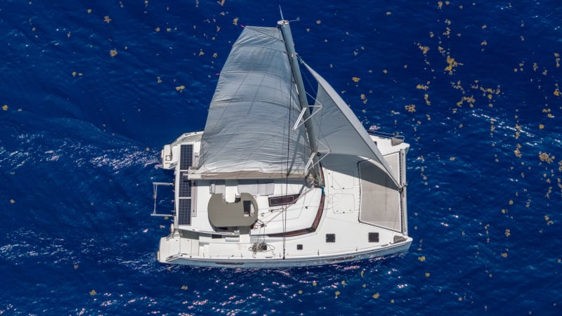 50' Peach Paradise Sail Cat photo 6