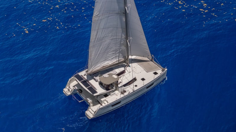 50' Peach Paradise Sail Cat photo 4