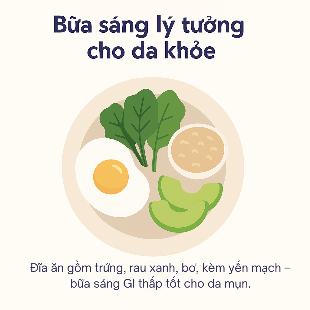 Bữa sáng lý tưởng cho da khỏe	
