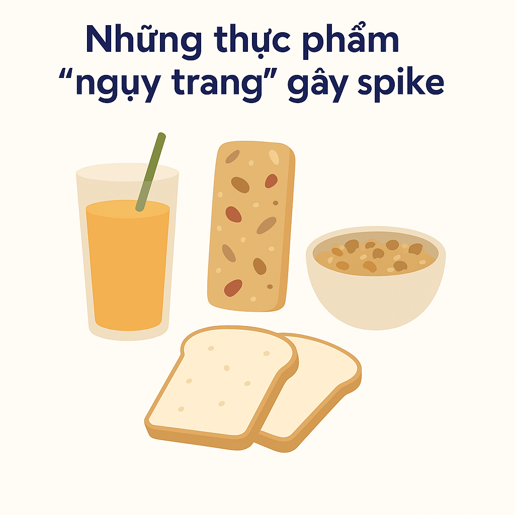 Các loại thực phẩm tưởng “healthy” như nước ép, granola, bánh mì trắng