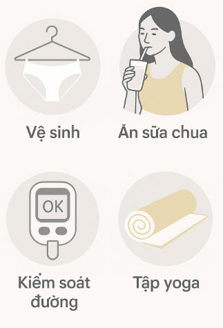 Thói quen và lối sống ngừa tái phát viêm âm đạo