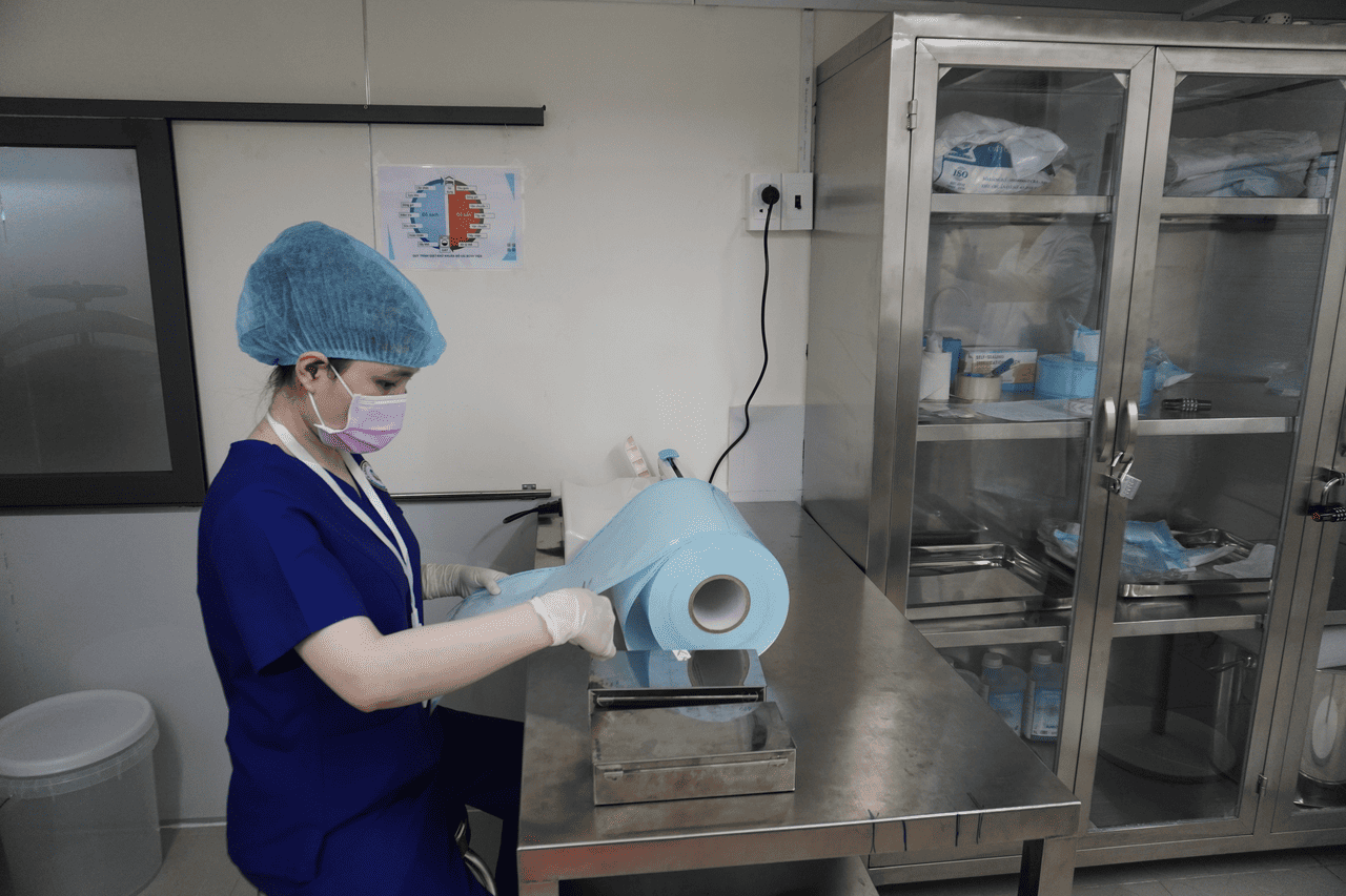 Đóng gói hấp dụng cụ