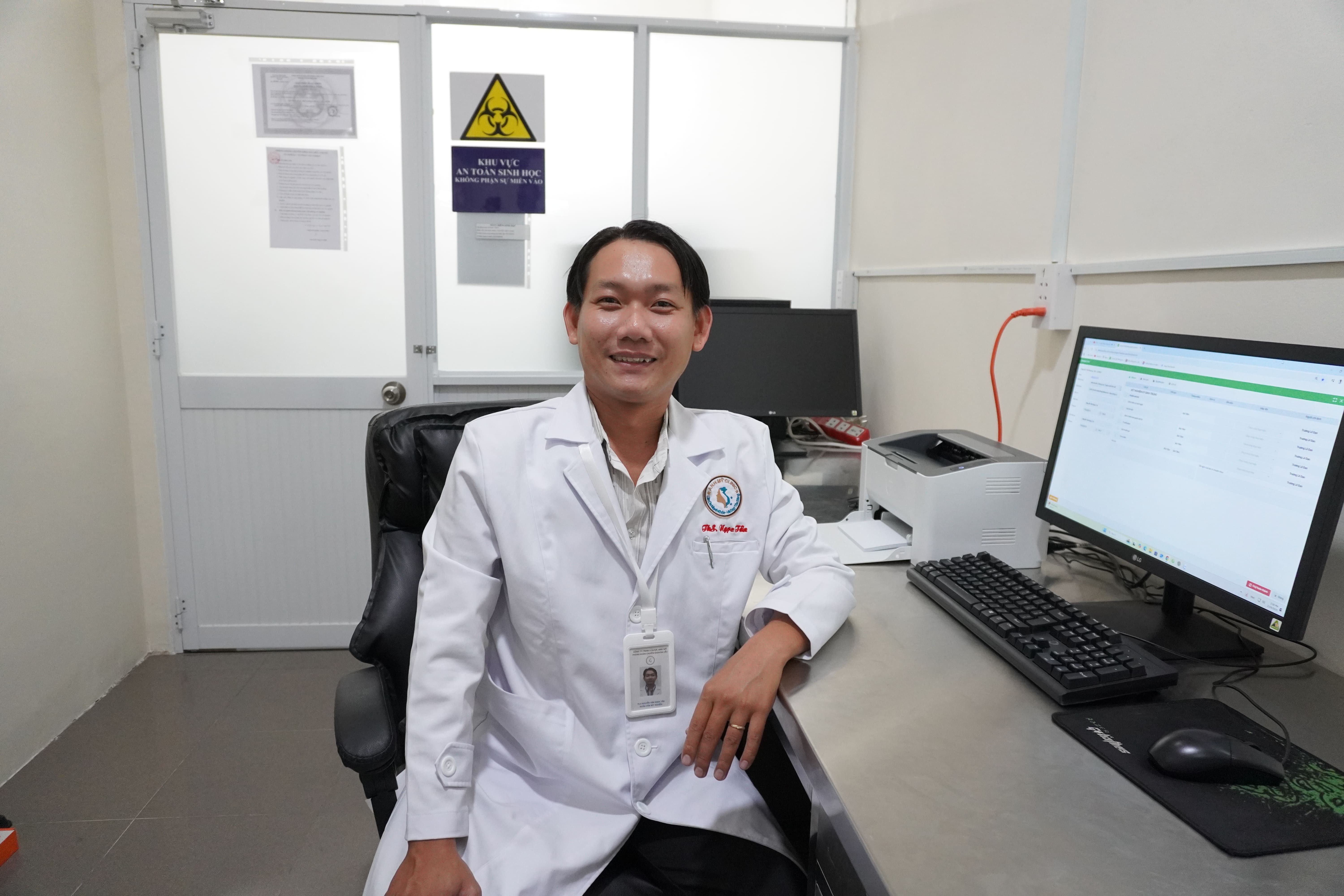 Trả kết quả xét nghiệm