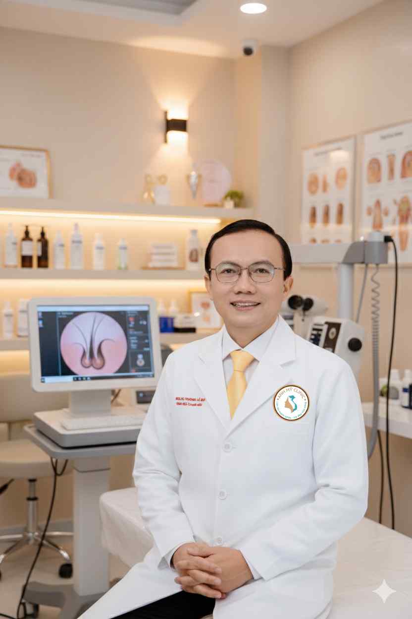 bs-truong-le-dao-dieu-tri-rung-toc_uiehhv.jpg Chân dung bác sĩ Trương Lê Đạo – chuyên gia điều trị rụng tóc tại Anh Mỹ Clinic.