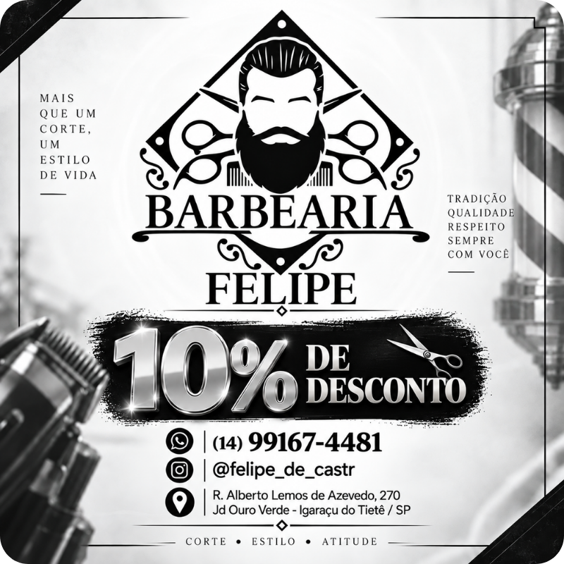 Benefício Barbearia do Felipe