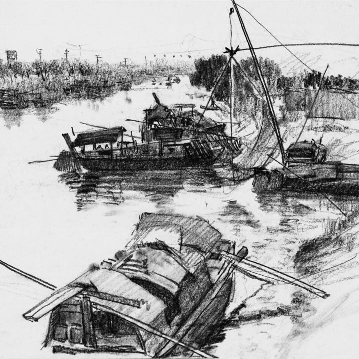 Fishing Boats at Rest