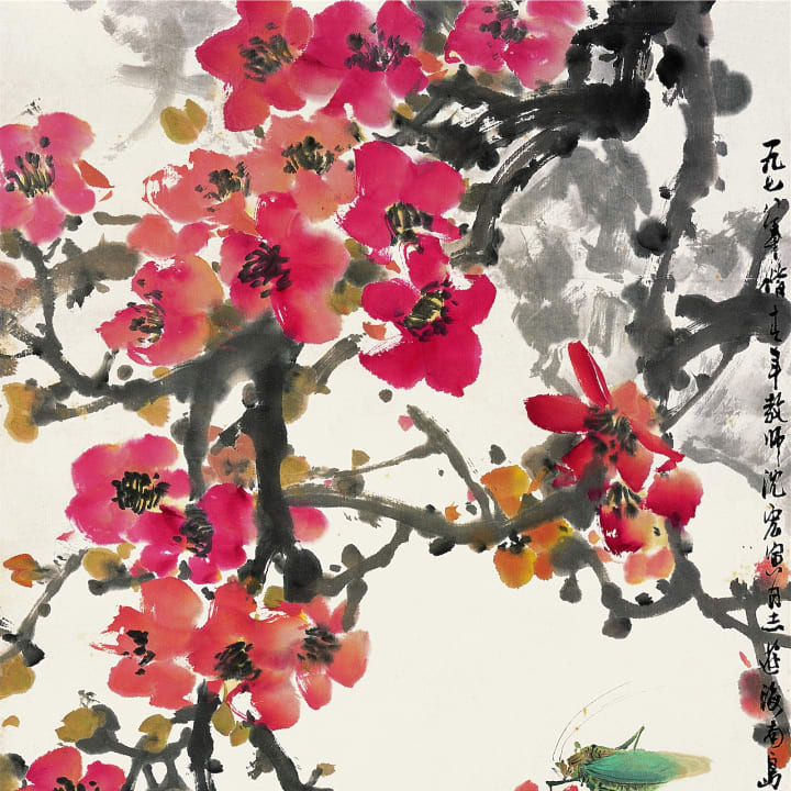Kapok in Bloom