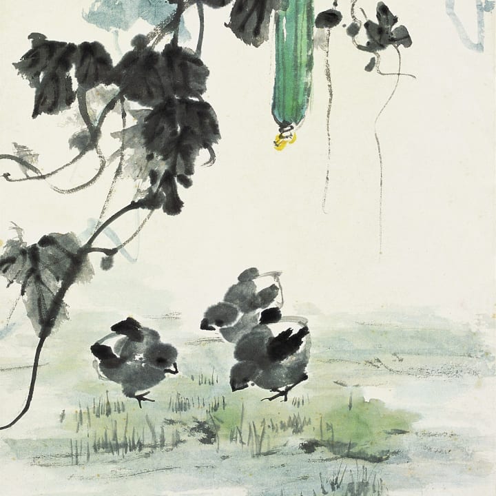 Luffa and Chicks