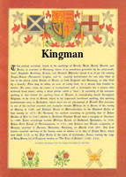 Kingman Name Meaning, Family History, Family Crest & Coats of Arms