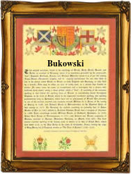 Surname Database Bukowski Last Name Origin