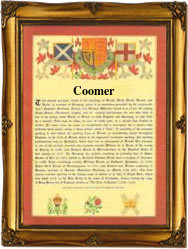 Coomer Name Meaning and Coomer Family History at FamilySearch