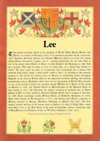 Surname Database: Lee Last Name Origin