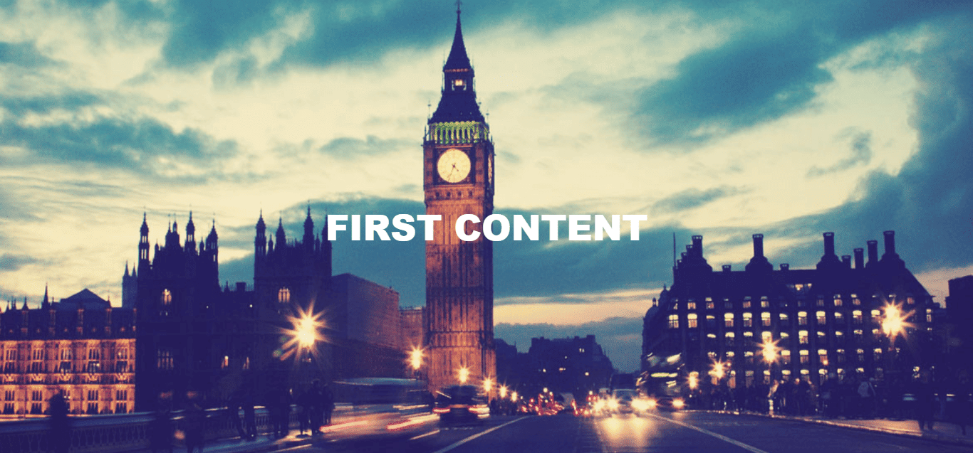 Parallax Scrolling Master Effect