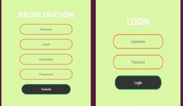 Php Simple Registration and Login Form