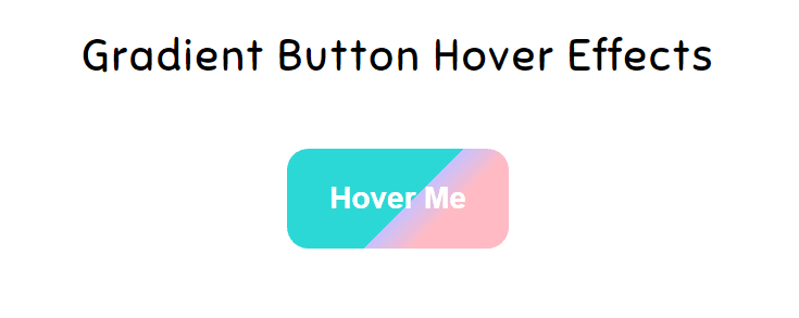 Gradient Button Hover Effects