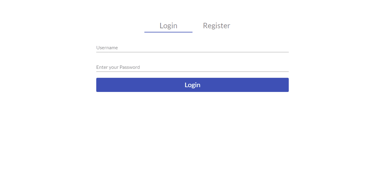 Angular Material Simple Login Form And Registration Form