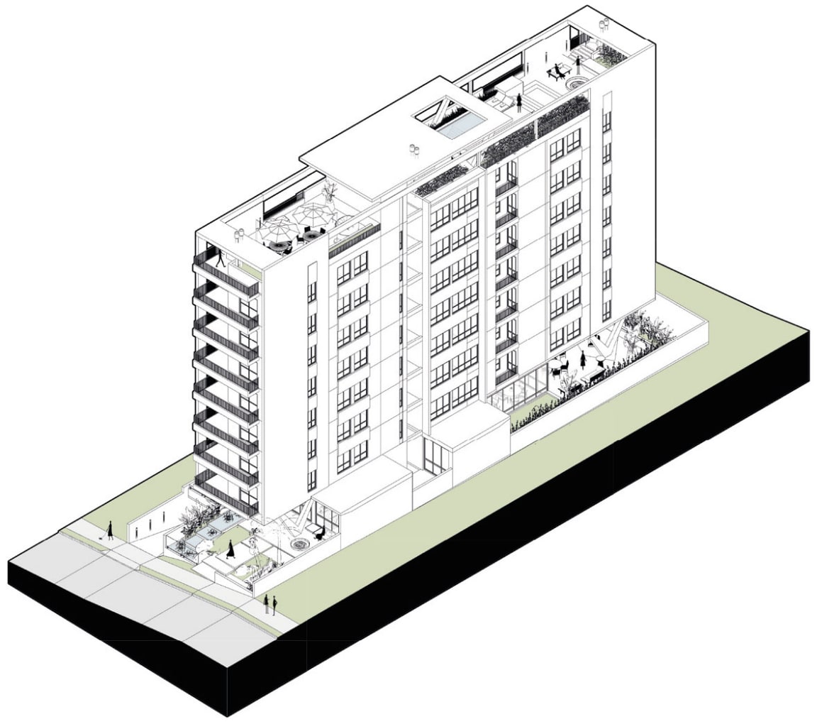 Edifício Galves — isométrica — 1 de 1