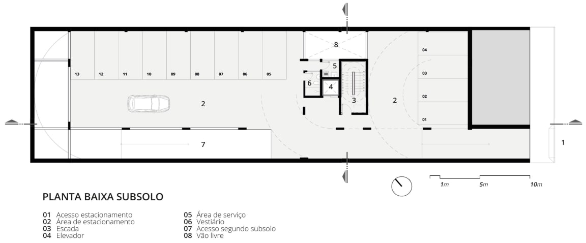 Edifício Galves — planta — 1 de 6