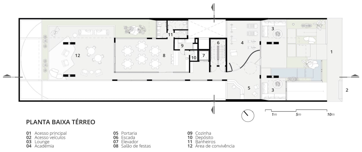 Edifício Galves — planta — 2 de 6