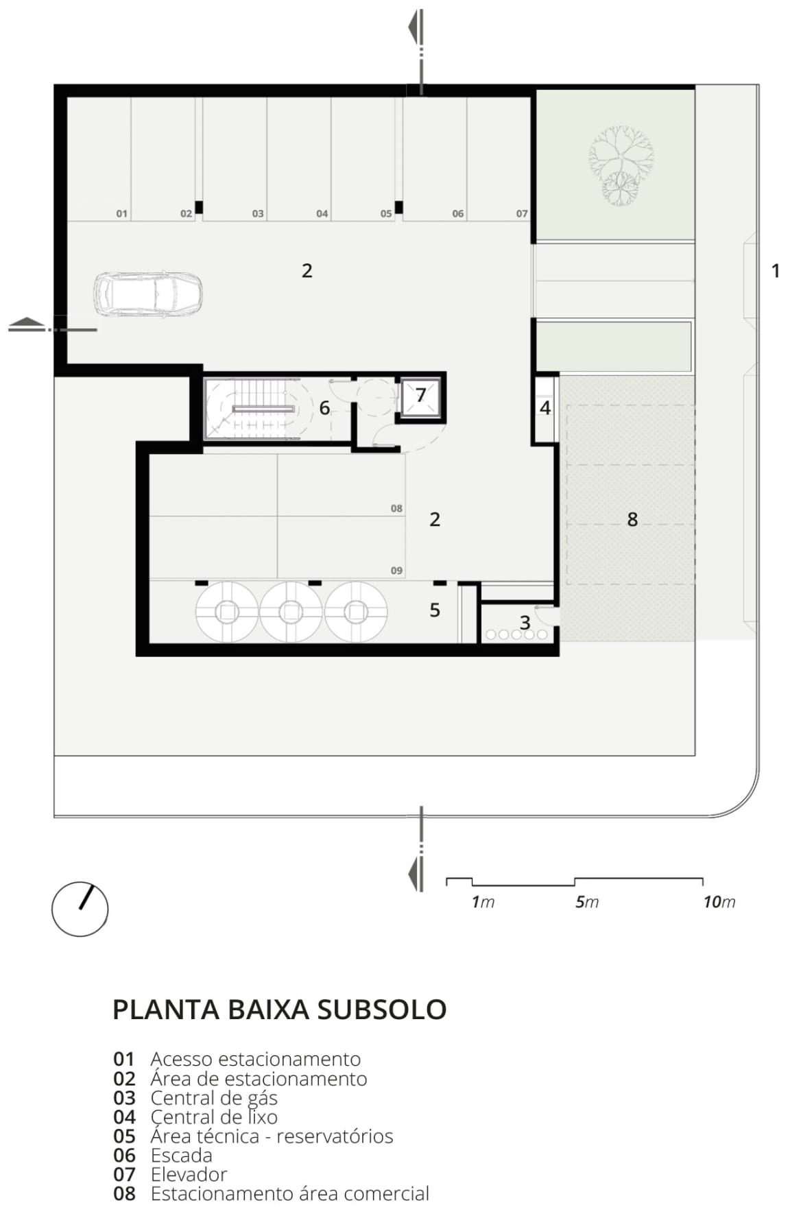 Edifício Otto Mezzo — planta — 1 de 8