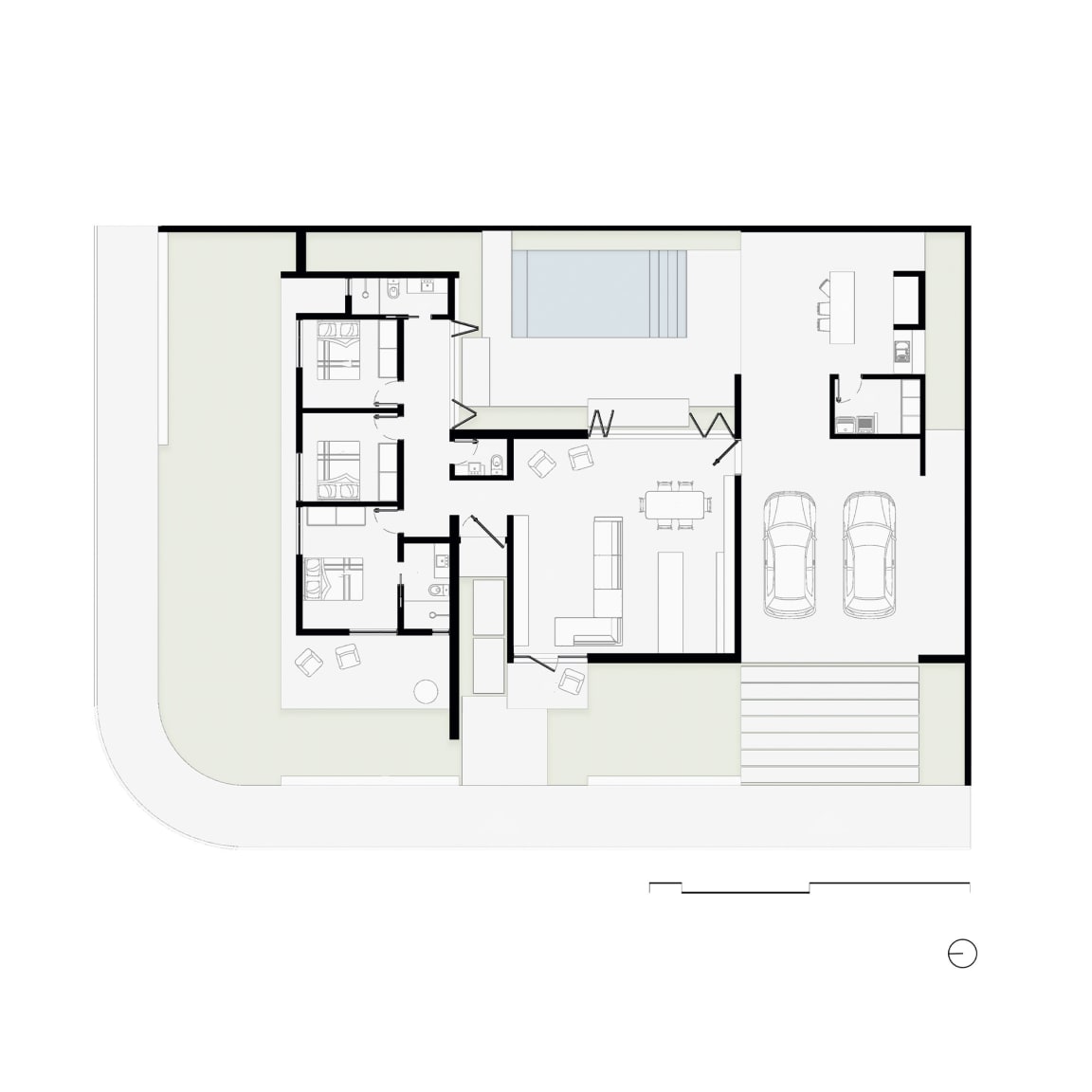 Casa Tijucas — planta — 1 de 1