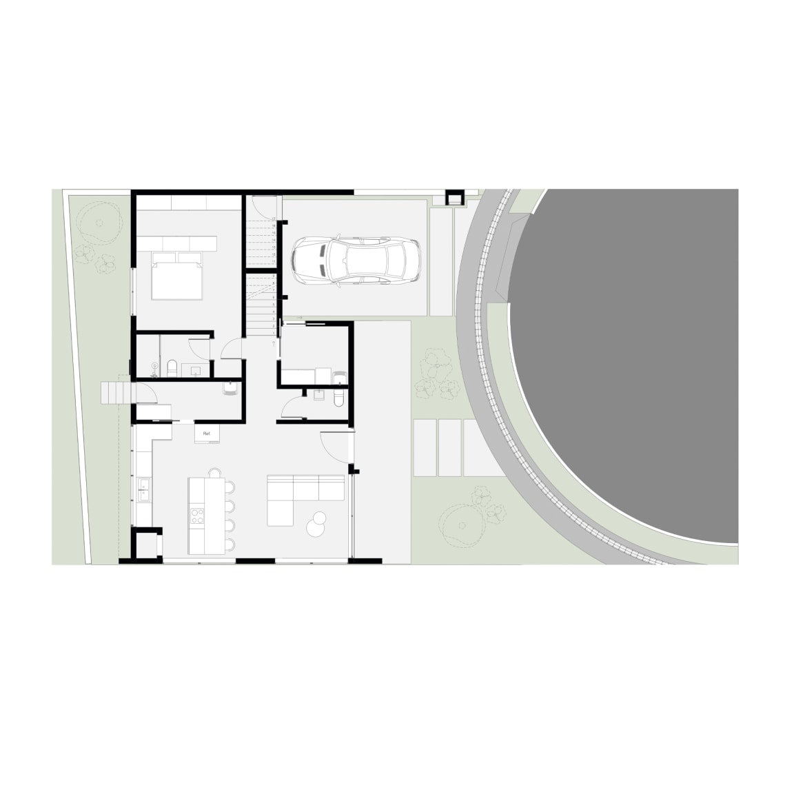 Casa Família Morassutti — planta — 1 de 2