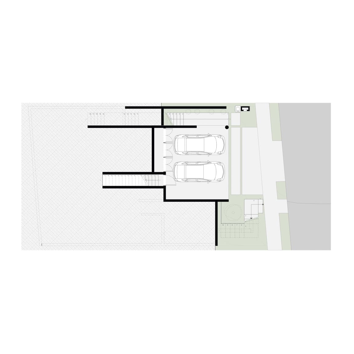 Casa Cubo — planta — 1 de 2