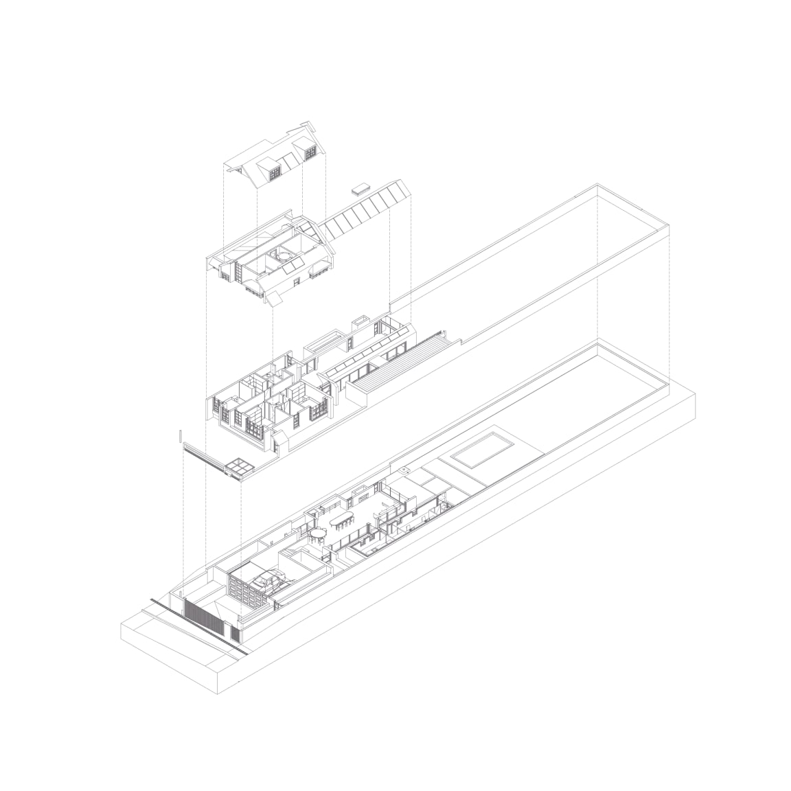 Casa Vermont — isométrica — 1 de 1