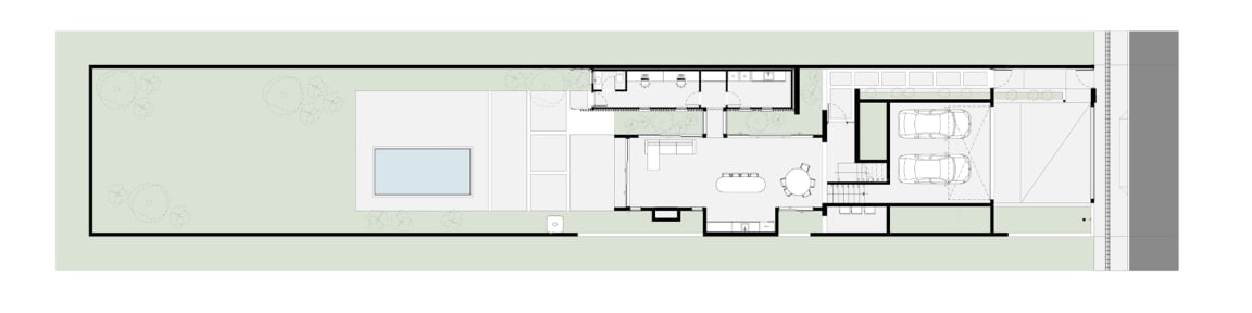 Casa Vermont — planta — 2 de 3