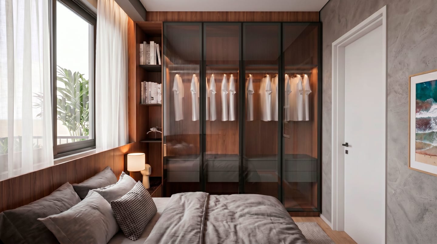Interiores Apto Brooklyn — render 7