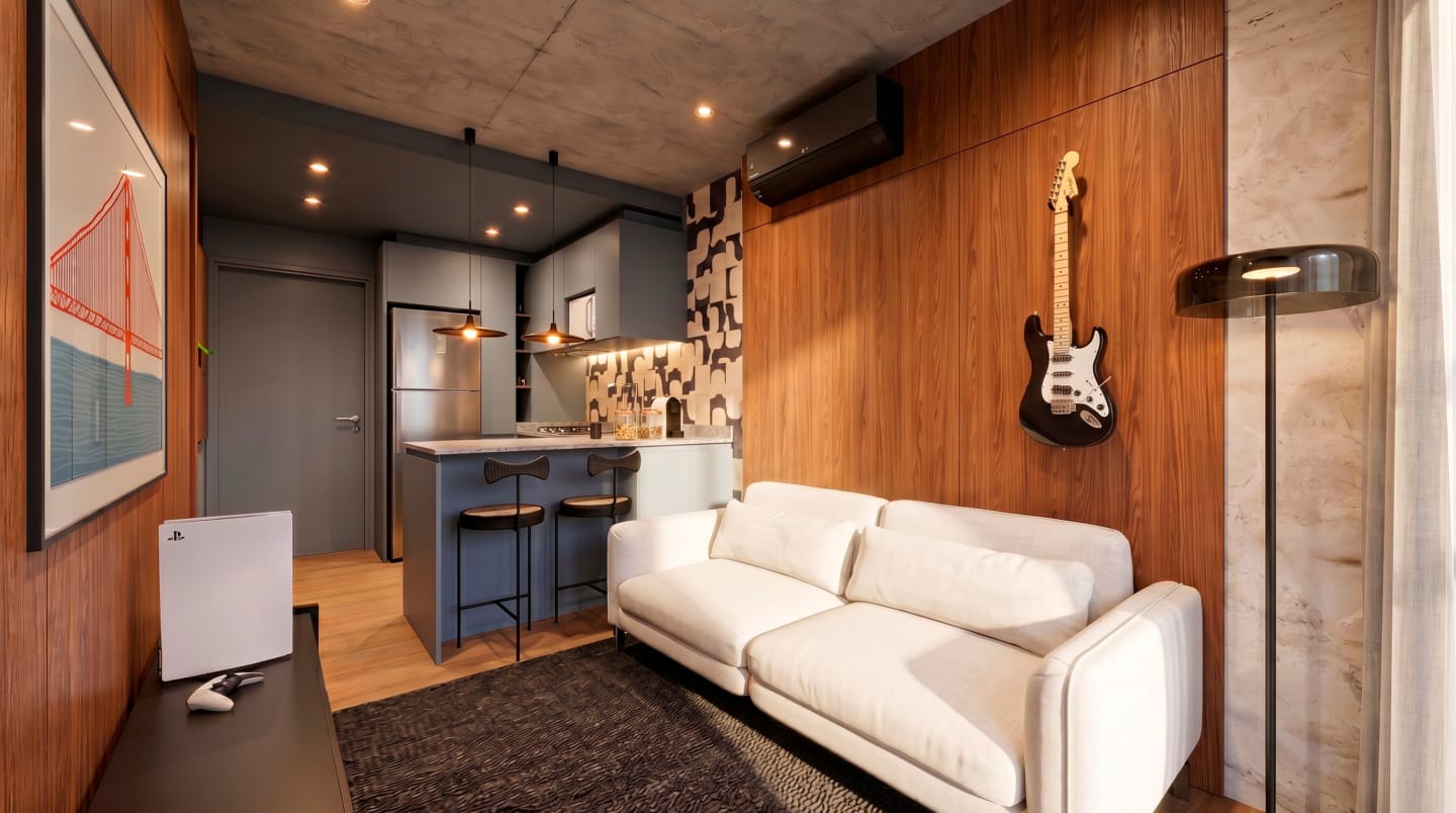Interiores Apto Brooklyn — render 17