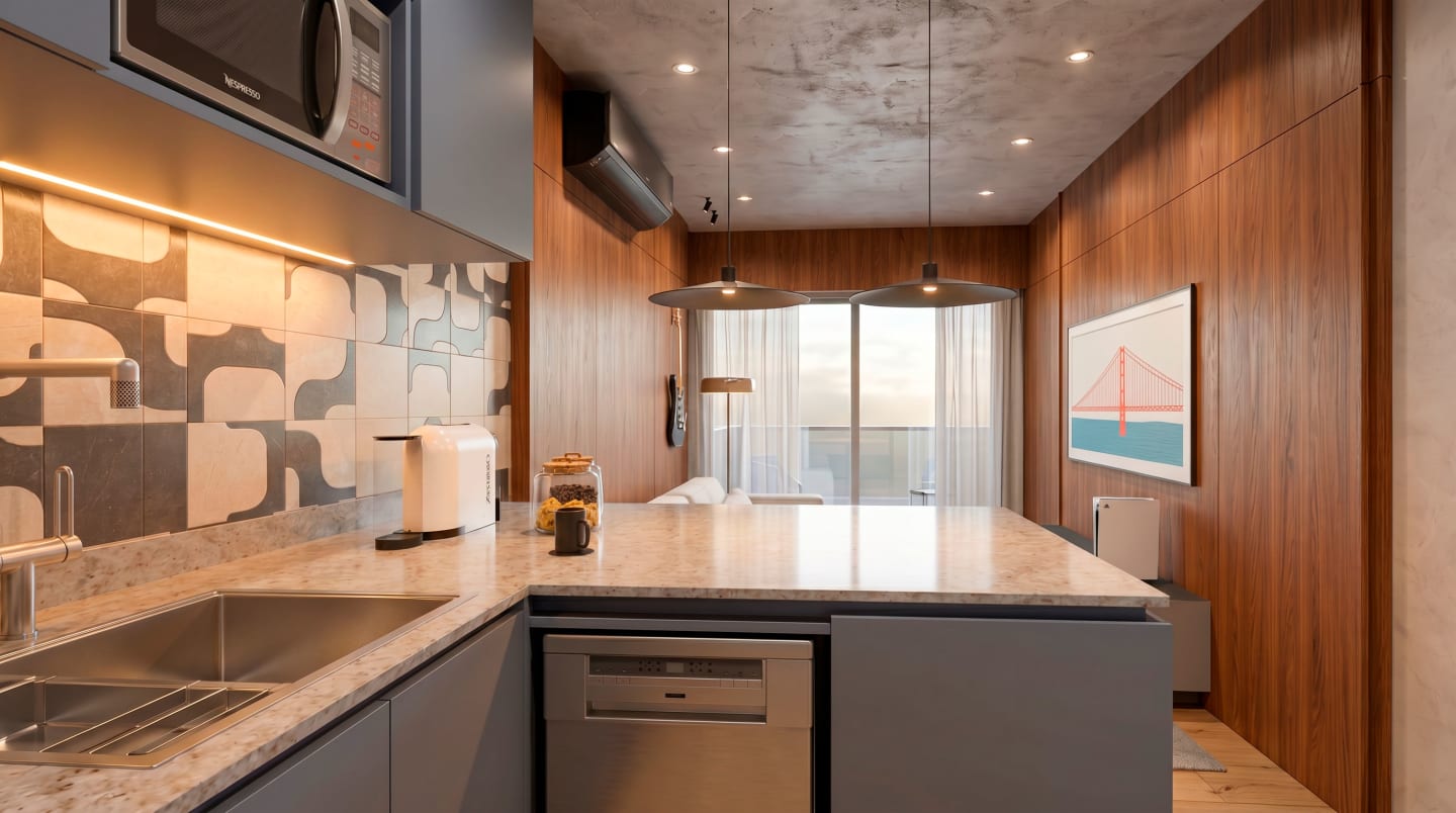Interiores Apto Brooklyn — render 18