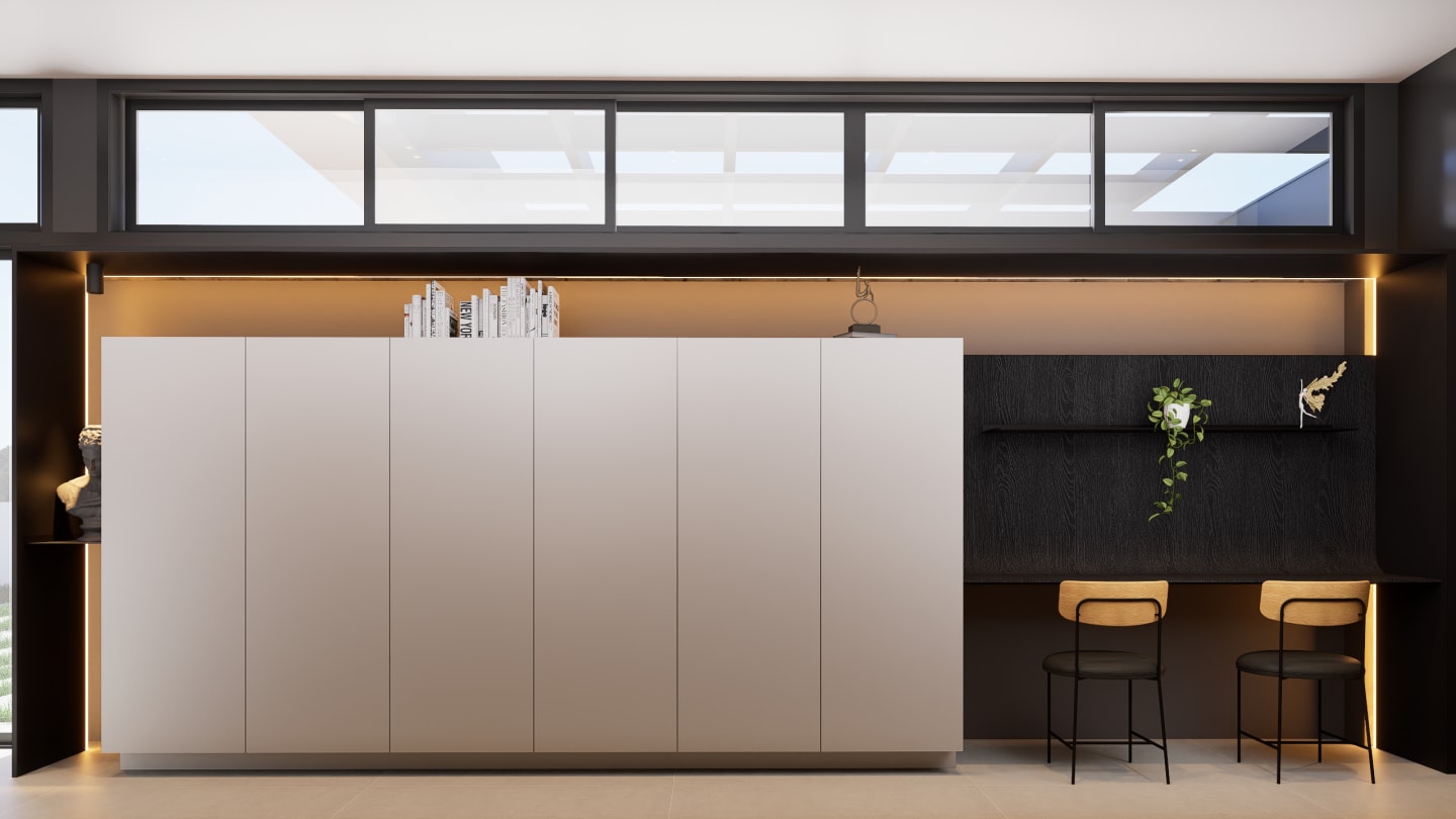 Interiores Casa Refúgio — render 14