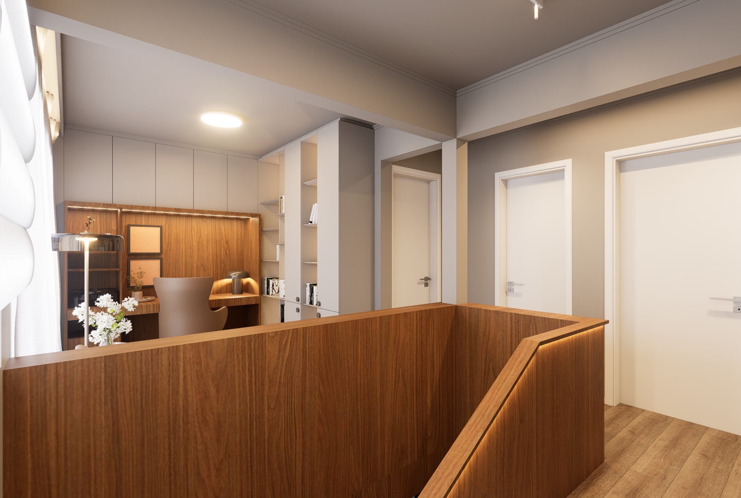 Interiores Reforma Família Trombetta — render 1