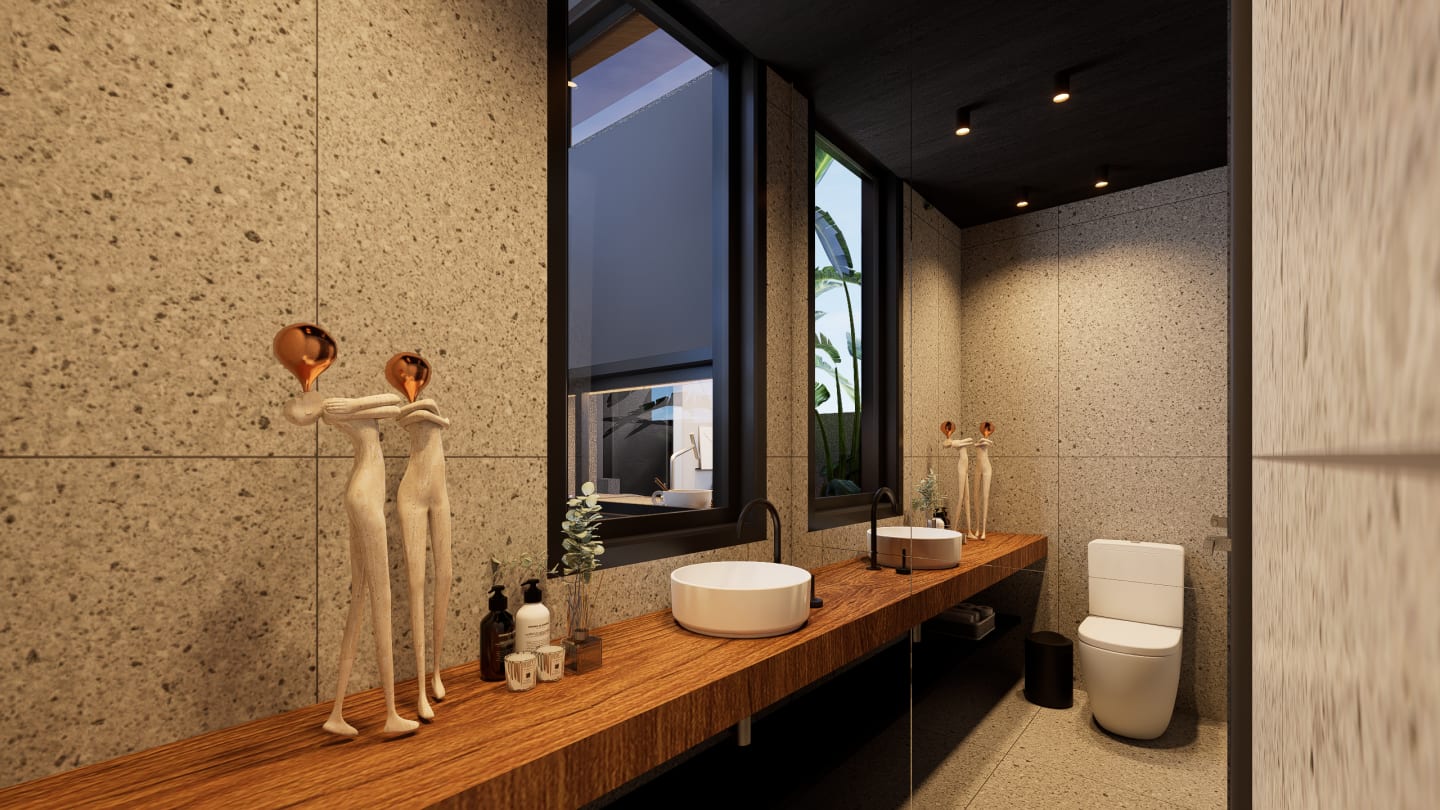 Interiores Casa Refúgio — render 17