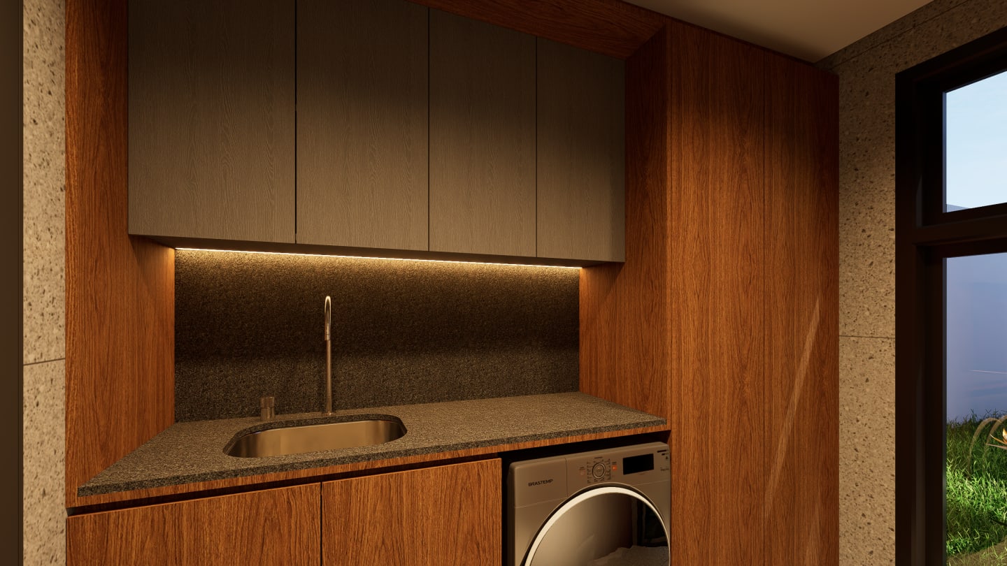 Interiores Casa Refúgio — render 18