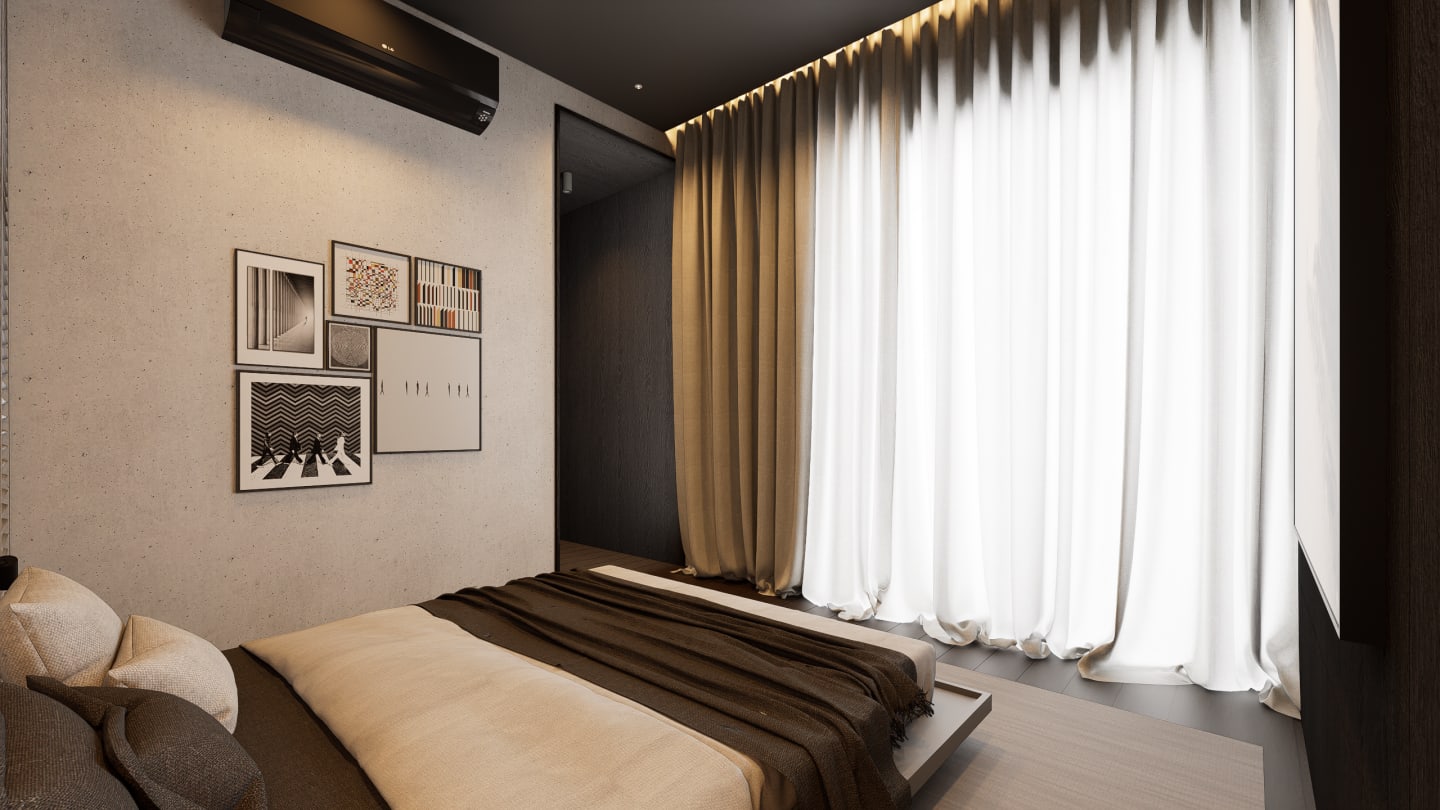 Interiores Casa Refúgio — render 37