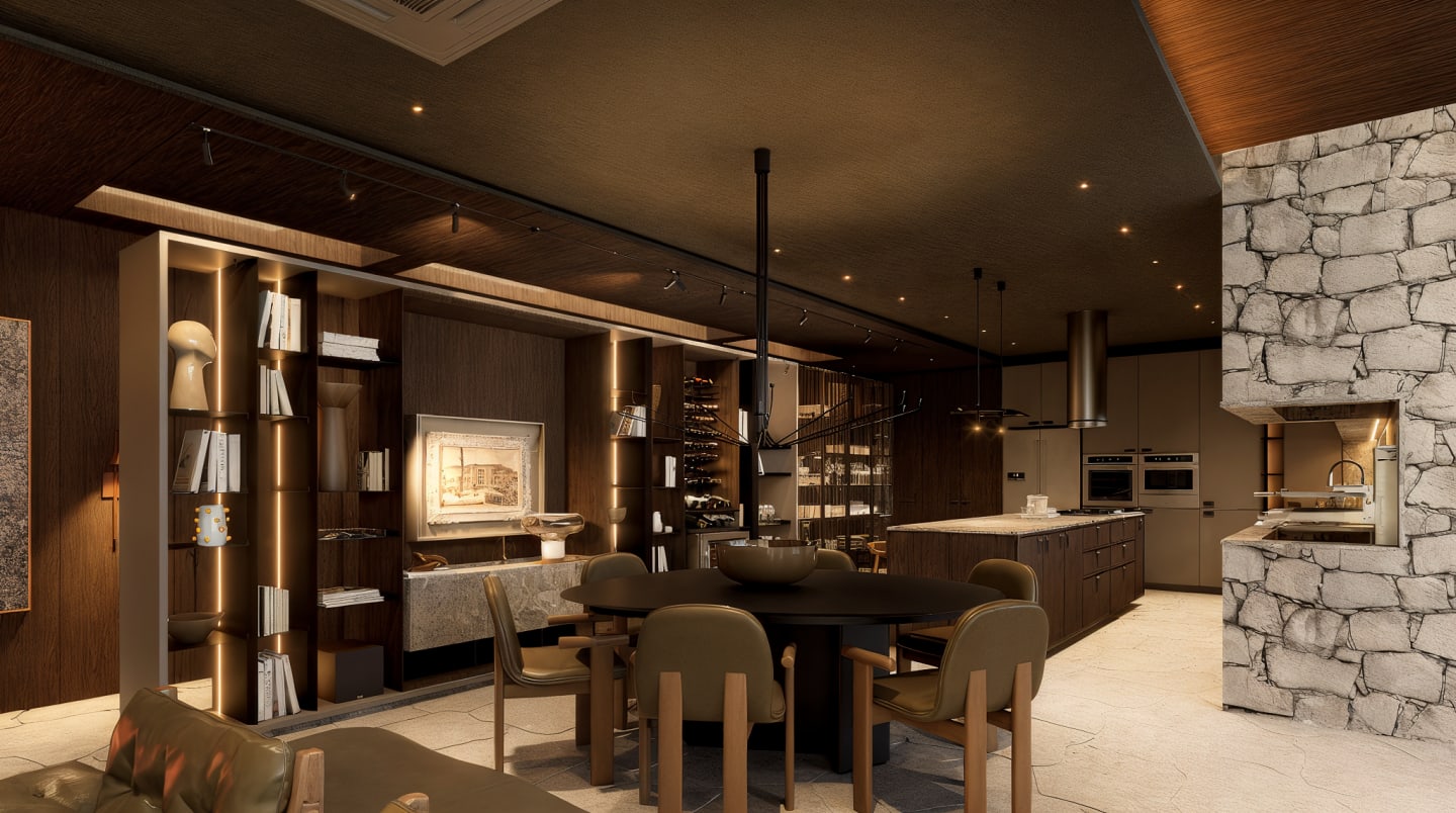 Interiores Reforma Aires — render 3