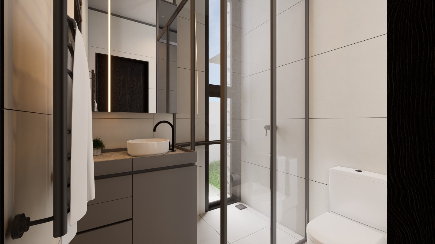 Interiores Casa Refúgio — render 40